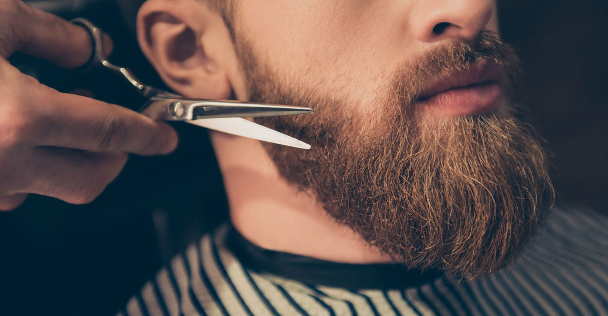 come accorciare la barba